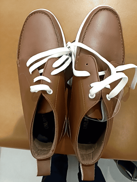 tan pu (polyurethane) shoes - 20724265 - Standard Image - 0
