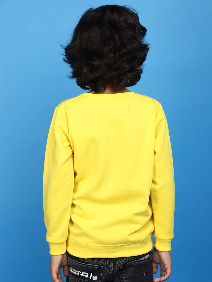 boys round neck printed set of 2 regular sweatshirt - 20724271 - Standard Image - 3