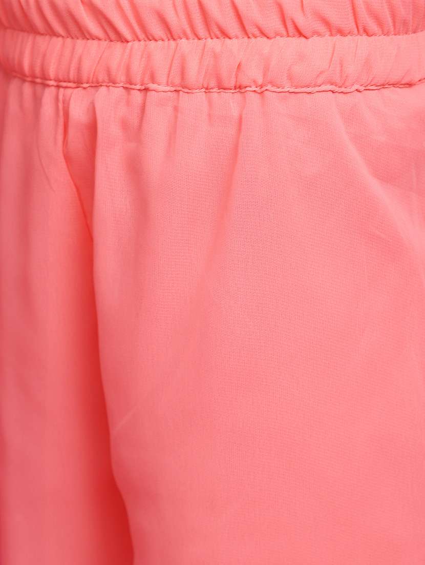 girls round neck printed full length set - 20724542 -  Standard Image - 5