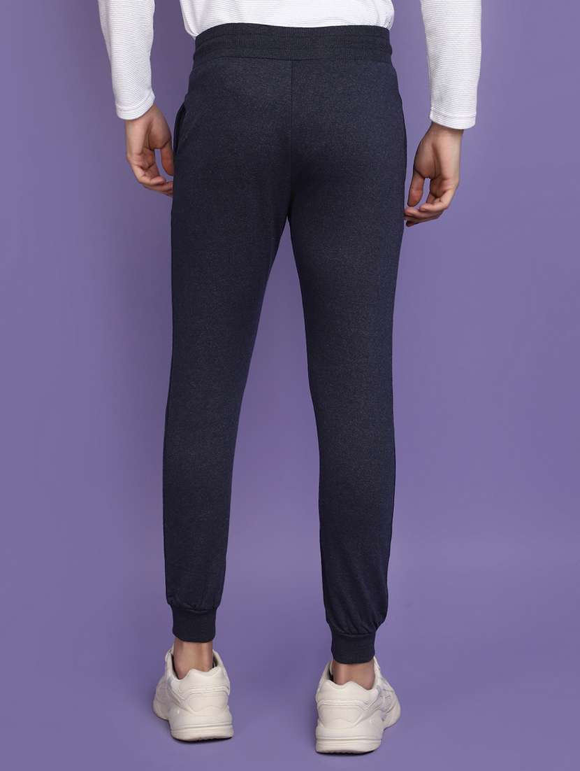 men solid mid rise full length jogger - 20724604 -  Standard Image - 3