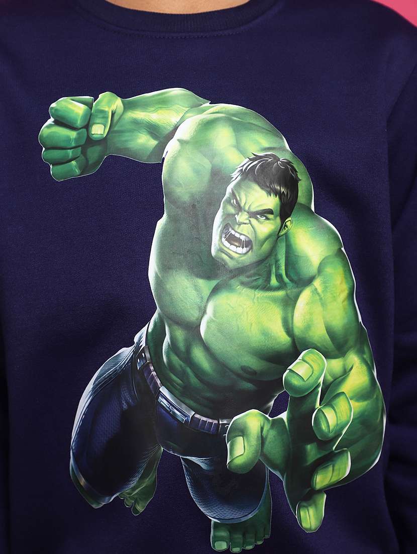 boys round neck graphic regular sweatshirt - 20724683 -  Standard Image - 5