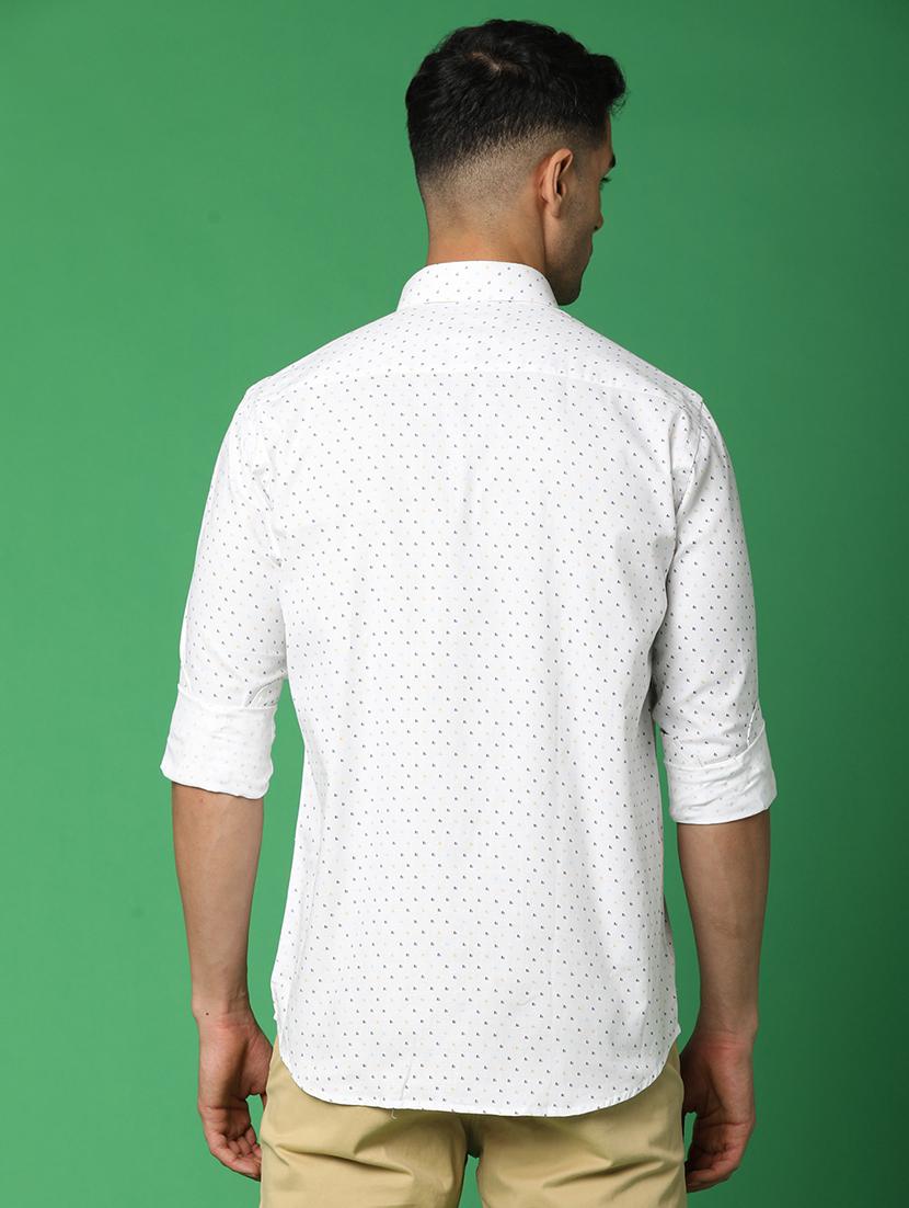 men collared long sleeve casual shirt - 20724731 - Standard Image - 3