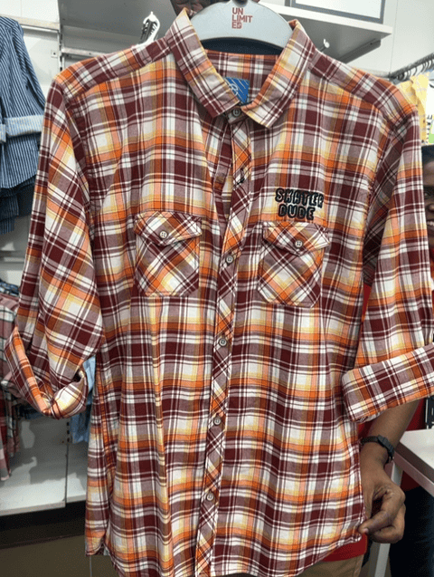red twill shirt - 20724767 -  Standard Image - 0