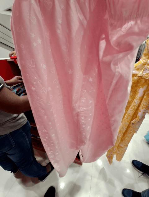 light pink single jersey capris - 20724833 - Zoom Image - 0