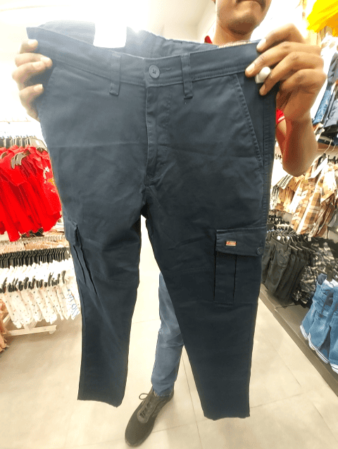 assorted twill casual trousers - 20724836 - Standard Image - 0