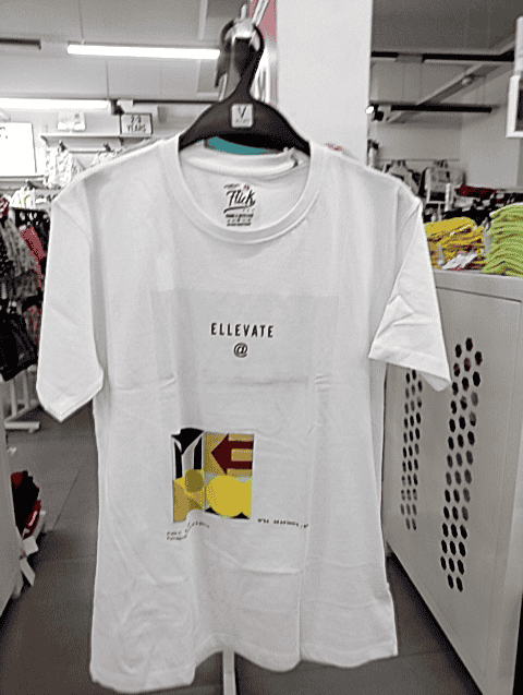 cream cotton single jersey tshirt - 20725073 -  Standard Image - 0