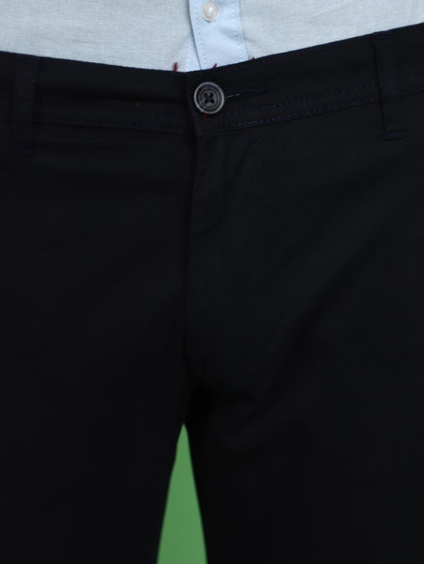blue cotton chinos casual trousers - 20725079 - Standard Image - 5