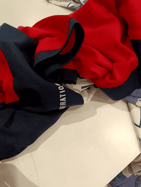 red poly cotton single jersey tshirt - 20725544 -  Standard Image - 0