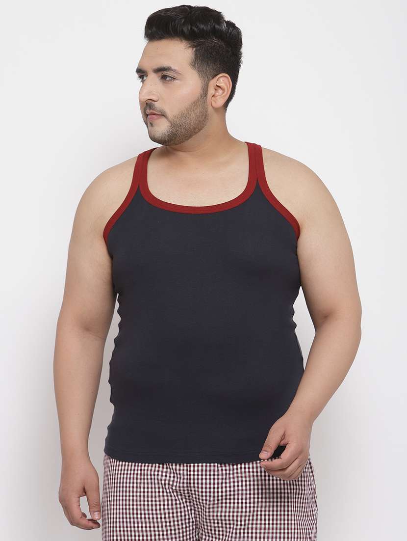 men cotton sleeveless vest - 20727458 - Zoom Image - 0