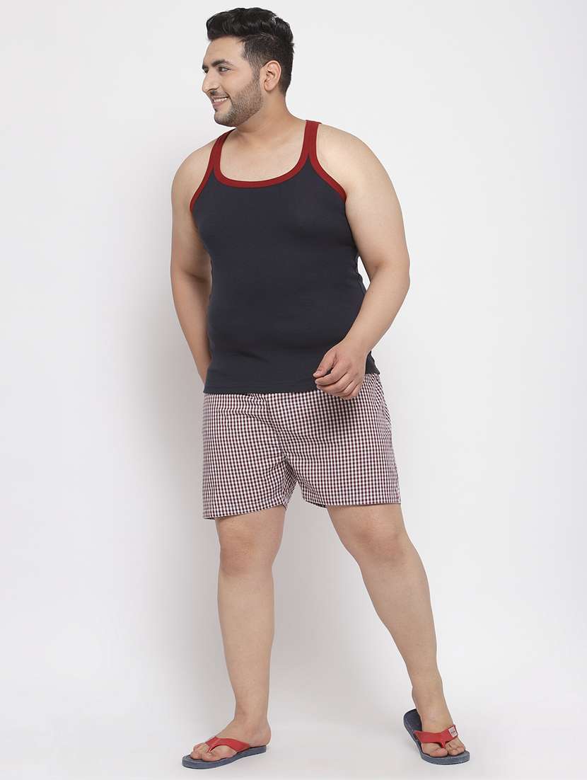 men cotton sleeveless vest - 20727458 - Standard Image - 3