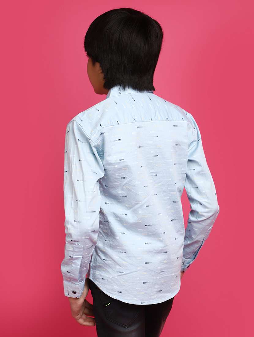 boys long sleeved printed shirt - 20728023 -  Standard Image - 3