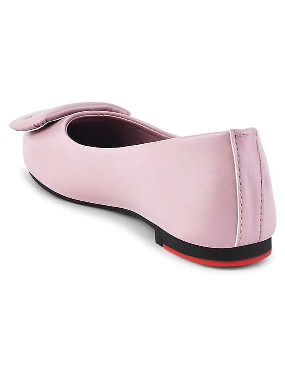 purple pu slip on ballerina - 20728293 - Standard Image - 3