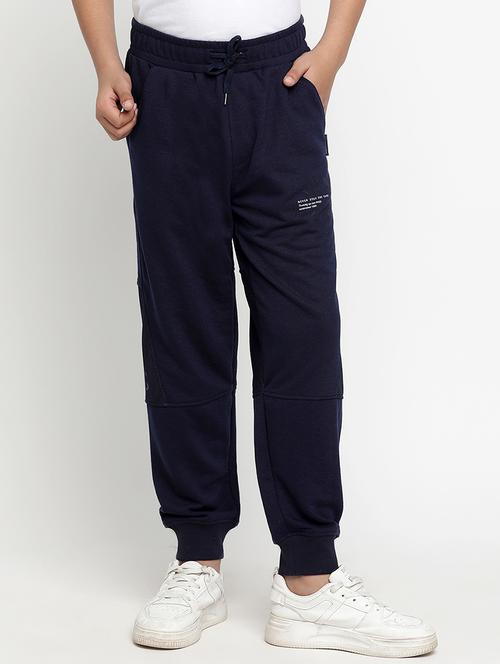 boys solid mid rise jogger - 20728447 - Standard Image - 0