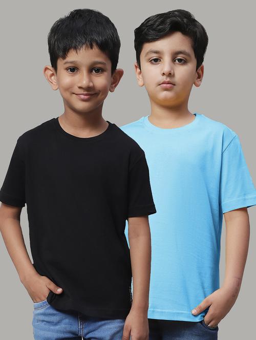 pack of 2 - multi colored cotton t-shirt - 20728599 -  Standard Image - 0