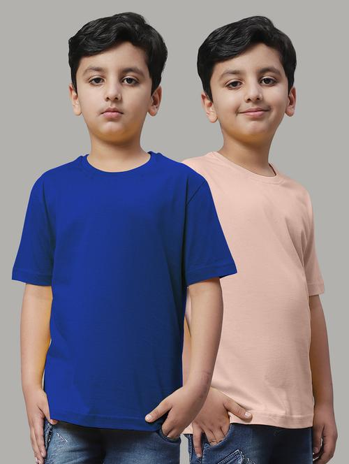 pack of 2 multi colored t-shirt - 20728631 -  Standard Image - 0