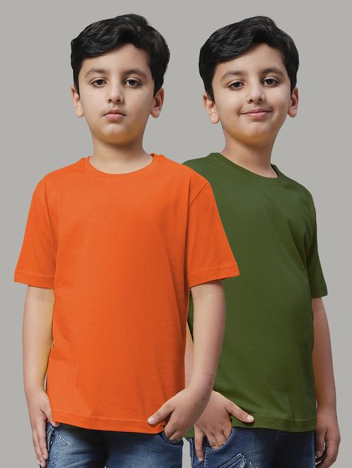 multi color solids pack of 2 t-shirts - 20728648 -  Standard Image - 0
