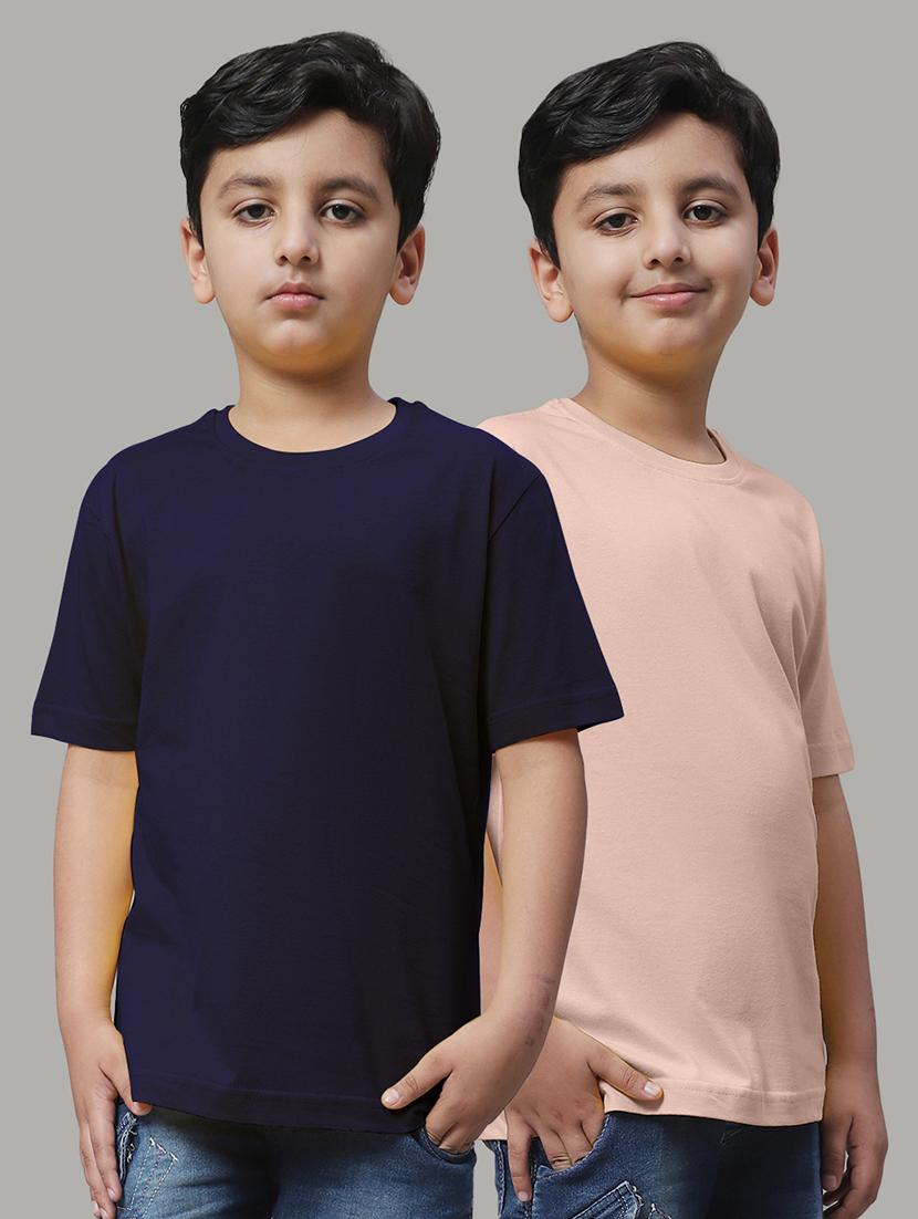 multi color solids pack of 2 t-shirts - 20728657 - Zoom Image - 0