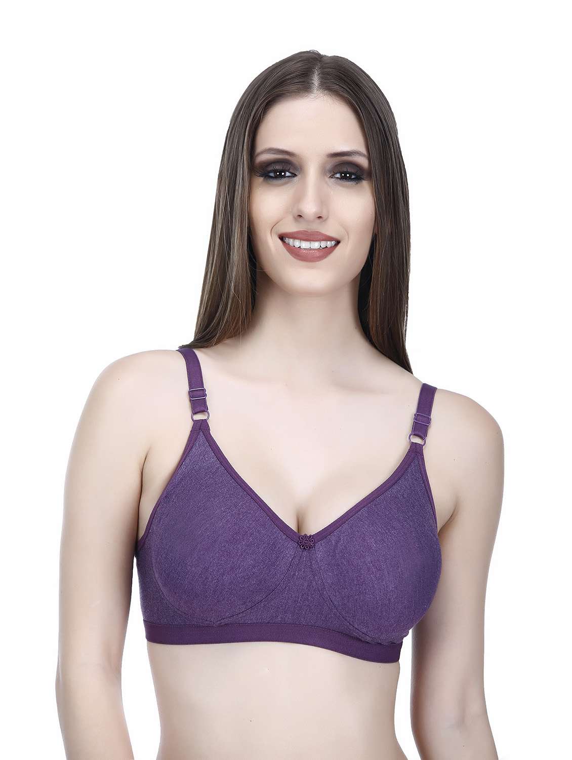 purple hosiery tshirt bra - 20728914 - Zoom Image - 0