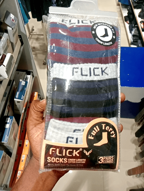 assorted cotton spandex sock - 20729031 - Standard Image - 0