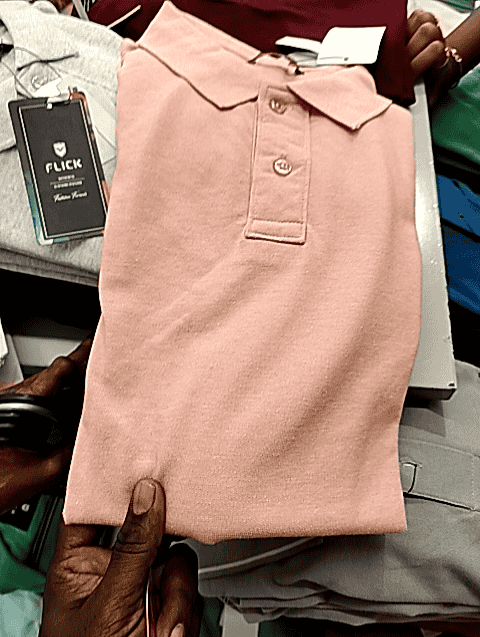 dusty pink poly cotton tshirt - 20729146 - Zoom Image - 0