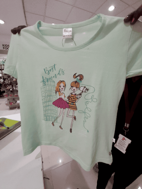 light green cotton single jersey tshirt - 20729184 - Standard Image - 0