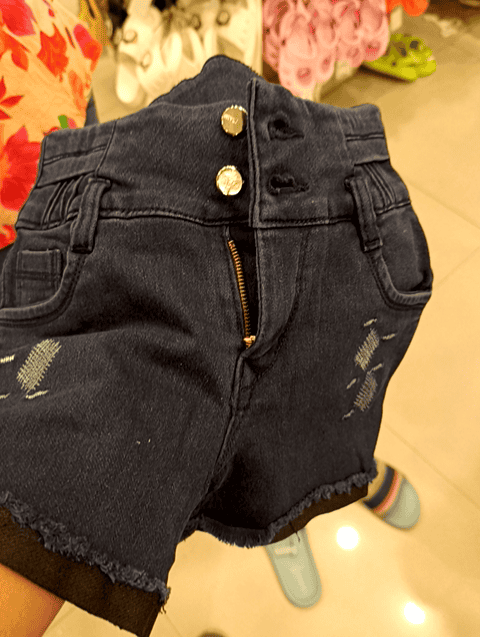 assorted denim shorts and threefourth - 20729257 -  Standard Image - 0