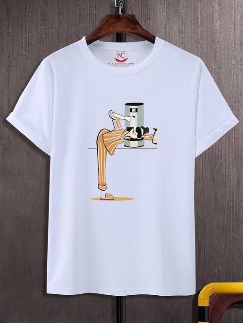 unisex graphic printed t-shirt - 20730978 - Standard Image - 0
