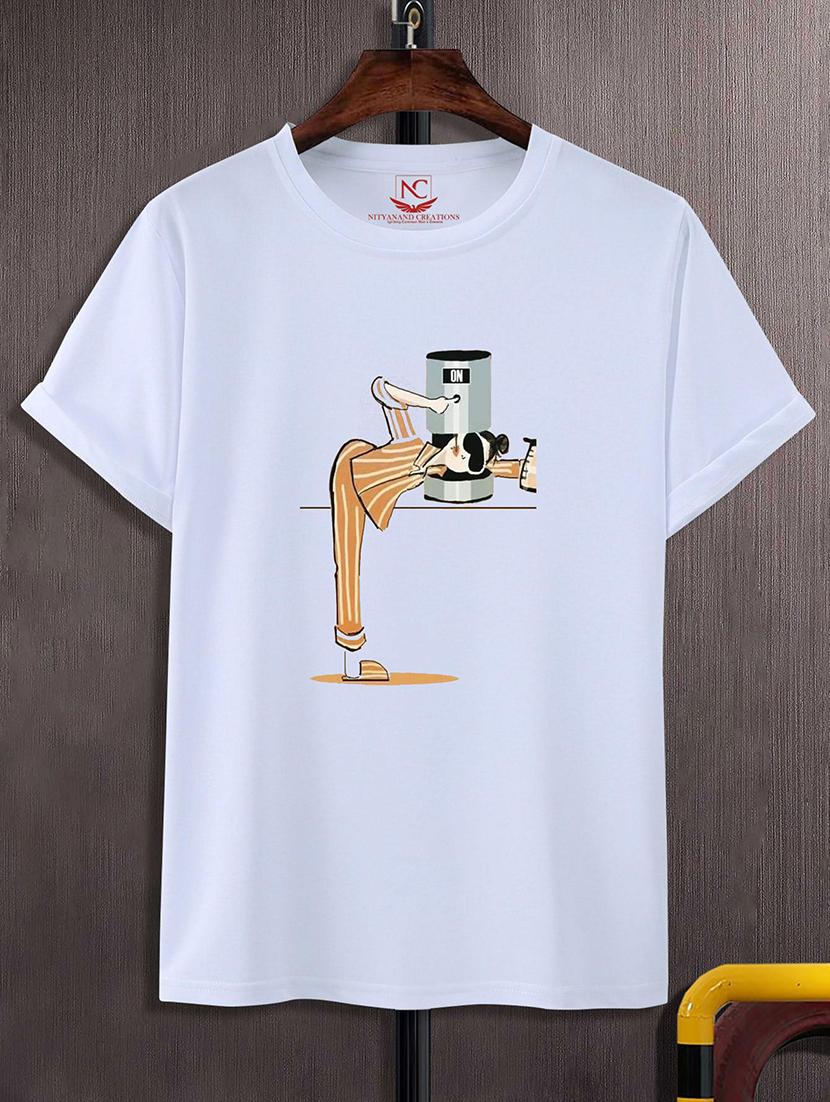unisex graphic printed t-shirt - 20730978 - Zoom Image - 0