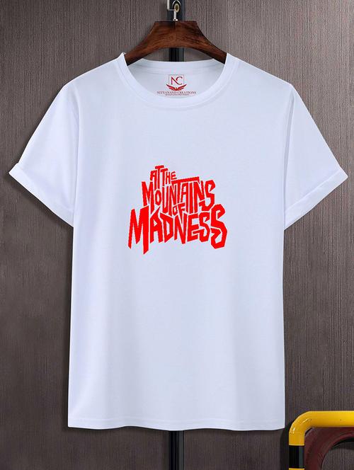 unisex typographic printed t-shirt - 20731032 - Standard Image - 0