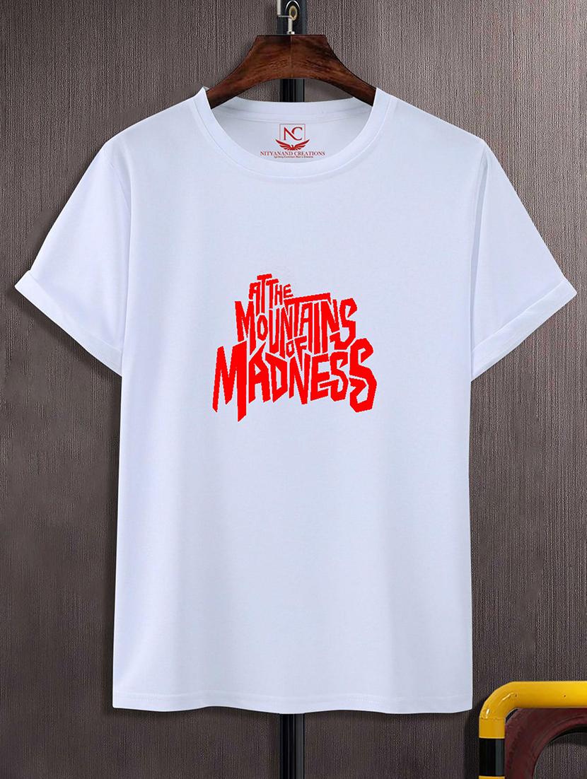 unisex typographic printed t-shirt - 20731032 - Zoom Image - 0