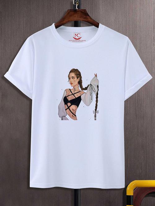 unisex graphic printed regular t-shirt - 20731155 - Standard Image - 0