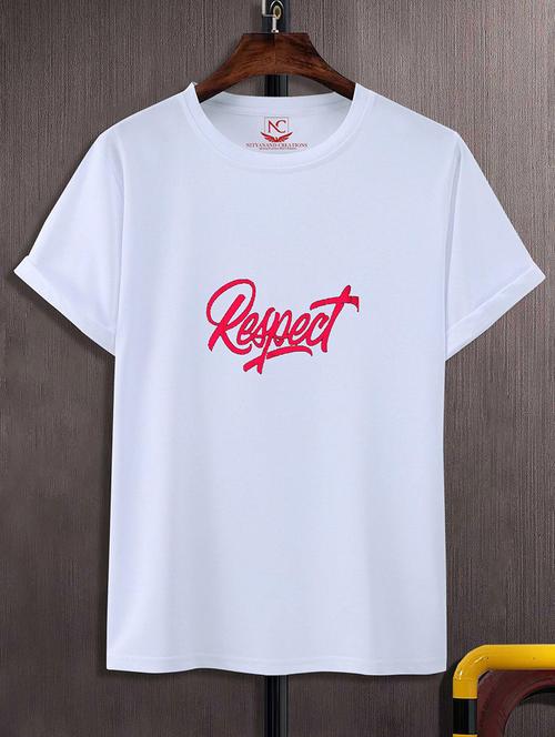 white polyester regular t-shirt - 20731499 - Standard Image - 0