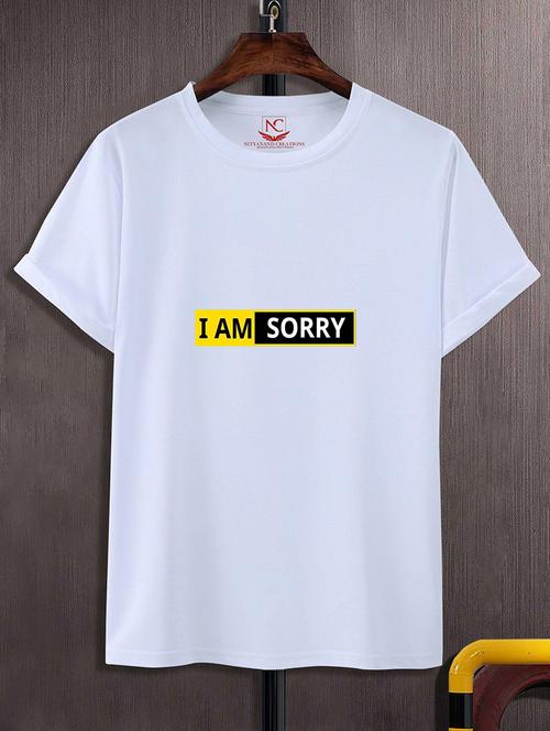 unisex typographic printed t-shirt - 20731643 -  Standard Image - 0