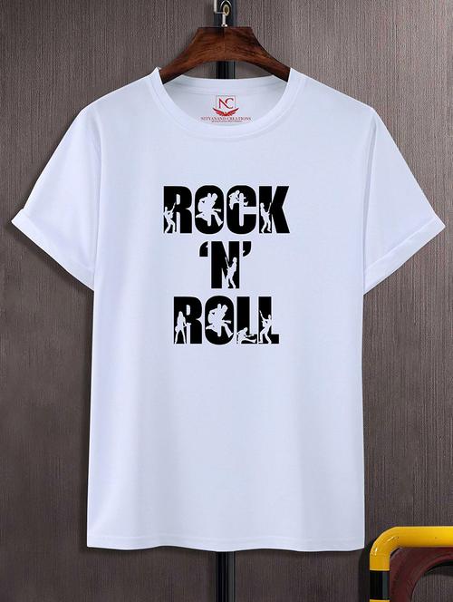 white polyester regular t-shirt - 20731964 - Standard Image - 0