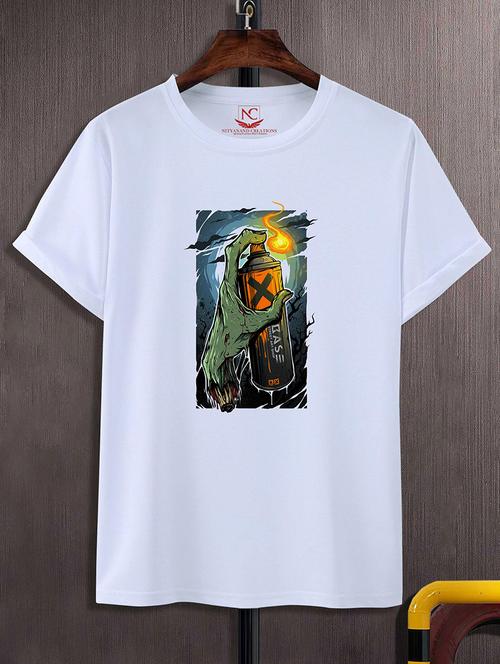 unisex graphic printed regular t-shirt - 20732066 -  Standard Image - 0