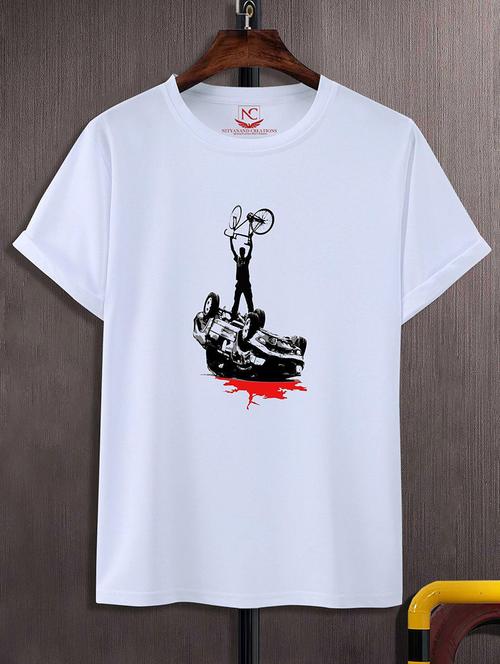 unisex graphic printed t-shirt - 20732178 -  Standard Image - 0
