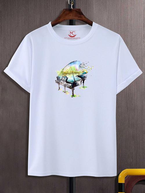 unisex graphic printed regular t-shirt - 20732197 -  Standard Image - 0
