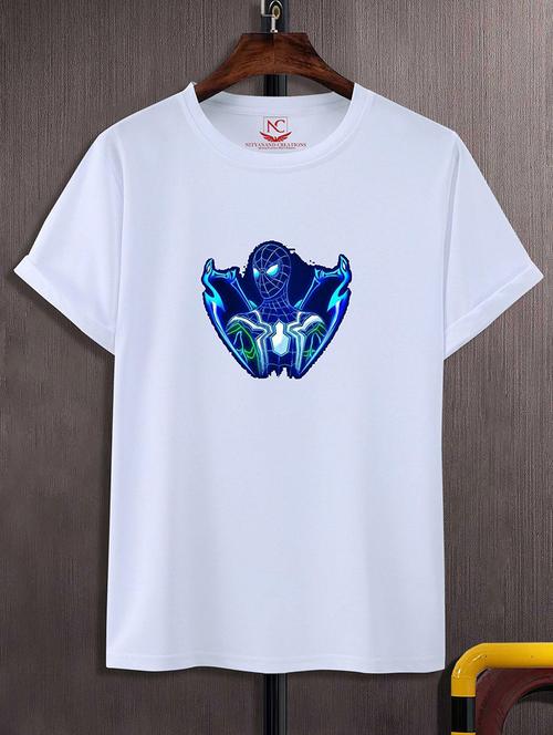 white polyester regular t-shirt - 20732696 - Standard Image - 0