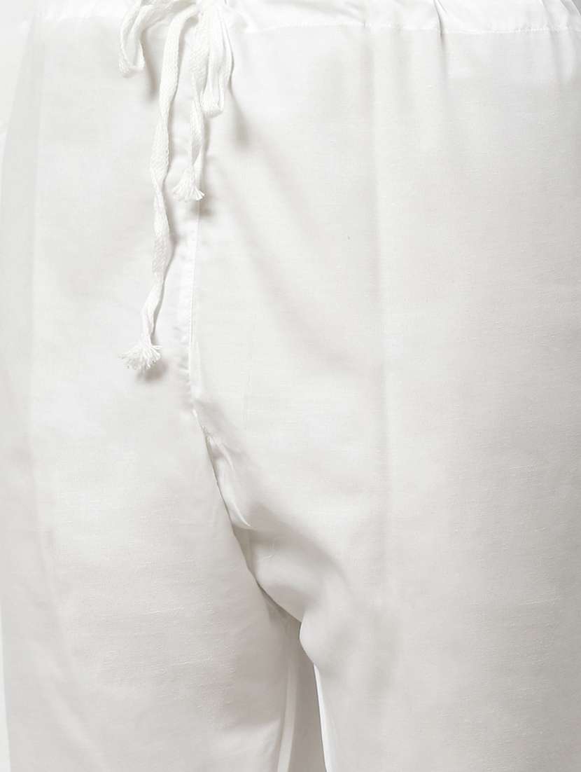 men mandarin neck kurta pyjama ethnic wear set - 20733121 -  Standard Image - 5