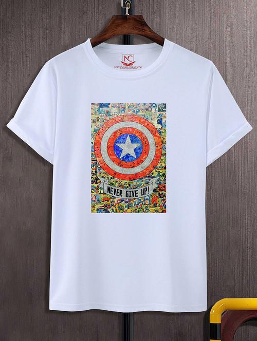 unisex graphic printed regular t-shirt - 20733268 -  Standard Image - 0