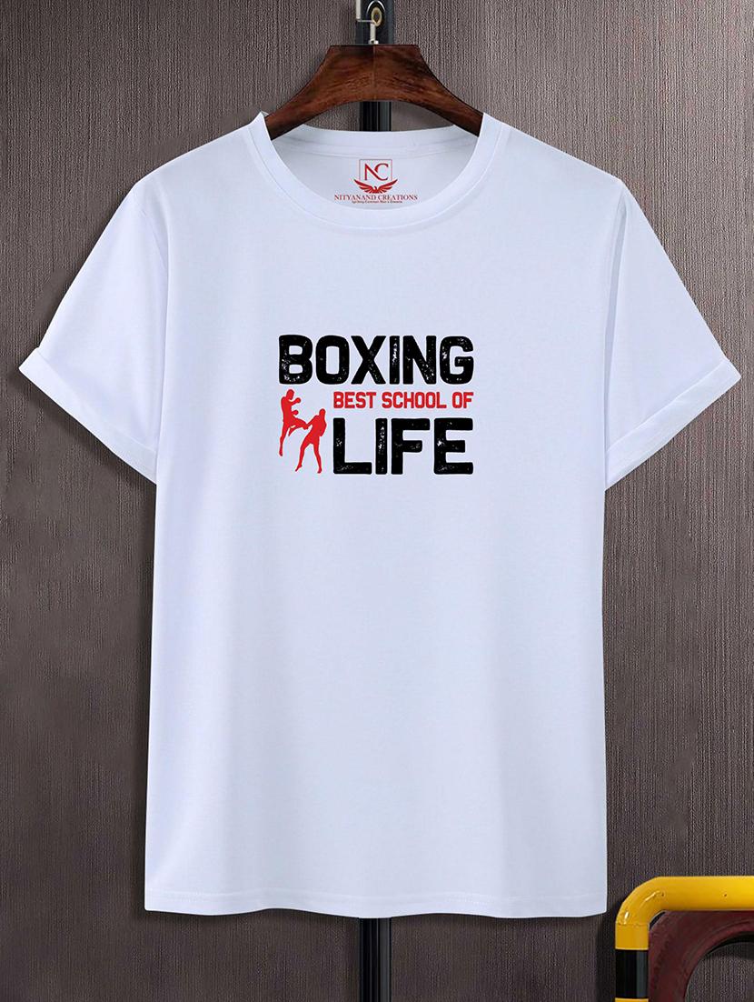unisex typographic printed t-shirt - 20733277 - Zoom Image - 0