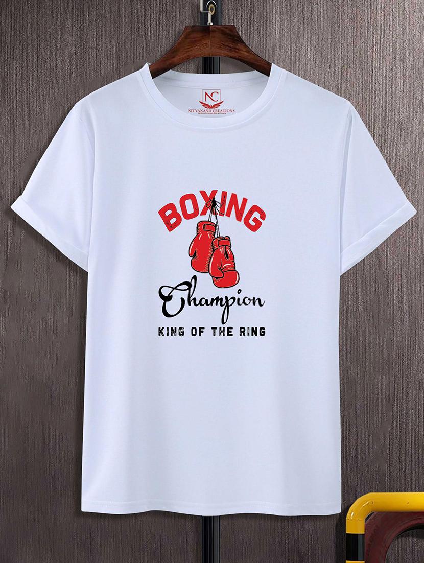 unisex typographic printed t-shirt - 20733278 -  Zoom Image - 0