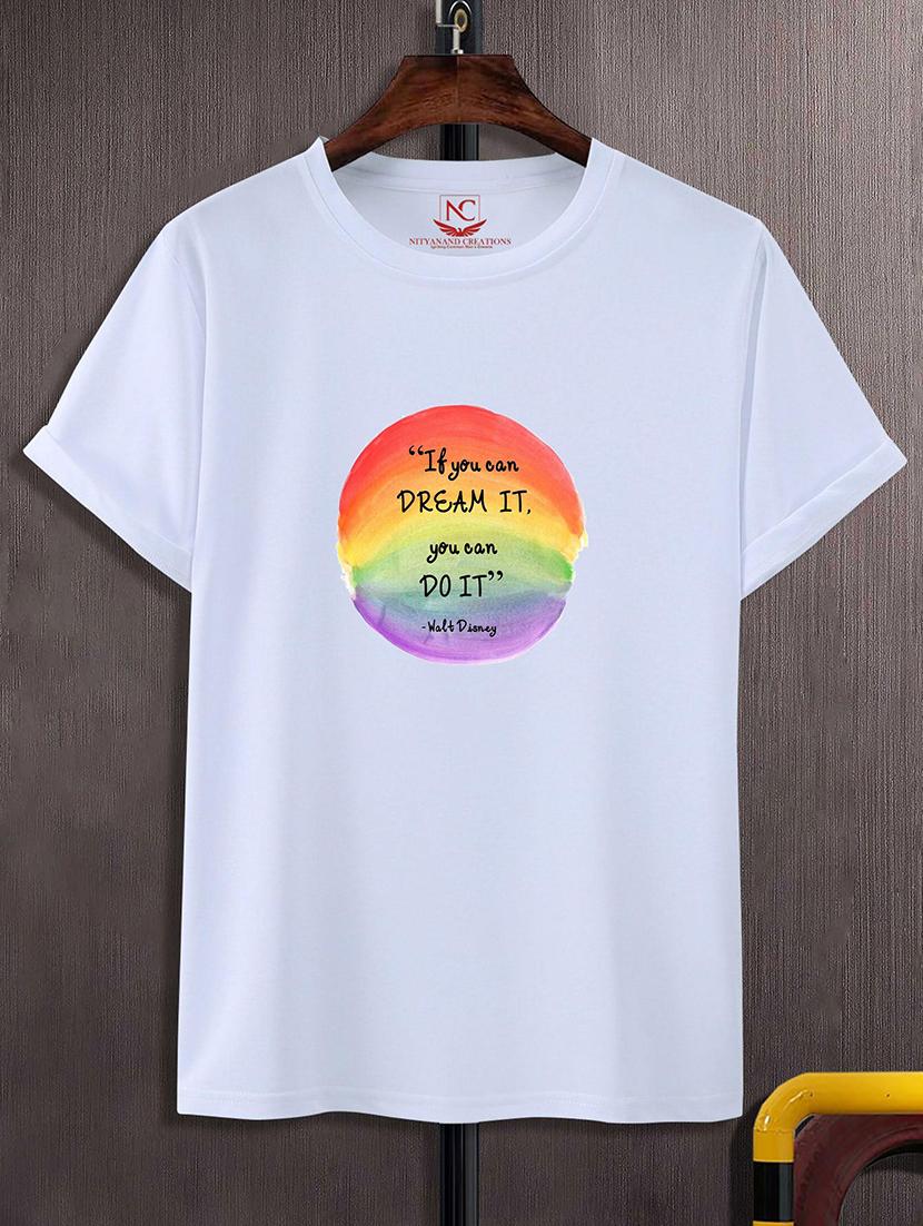 unisex typographic printed t-shirt - 20733322 - Zoom Image - 0