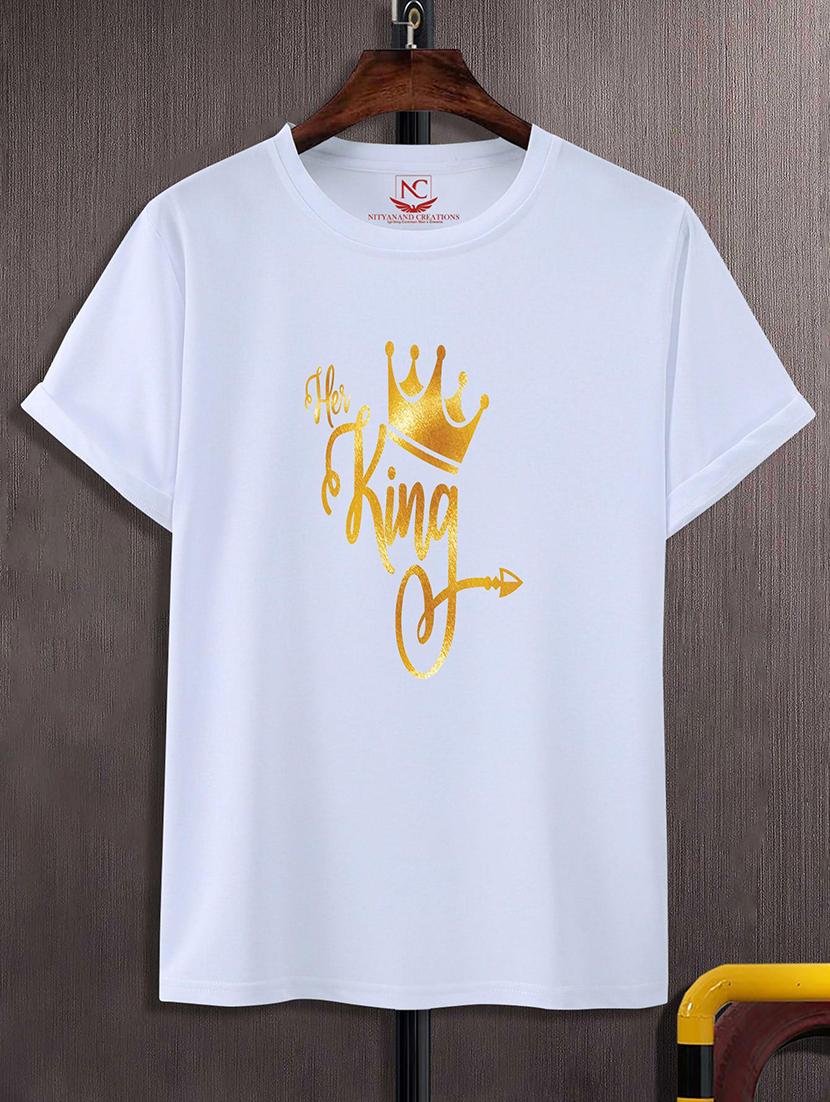 unisex typographic printed t-shirt - 20733324 - Zoom Image - 0