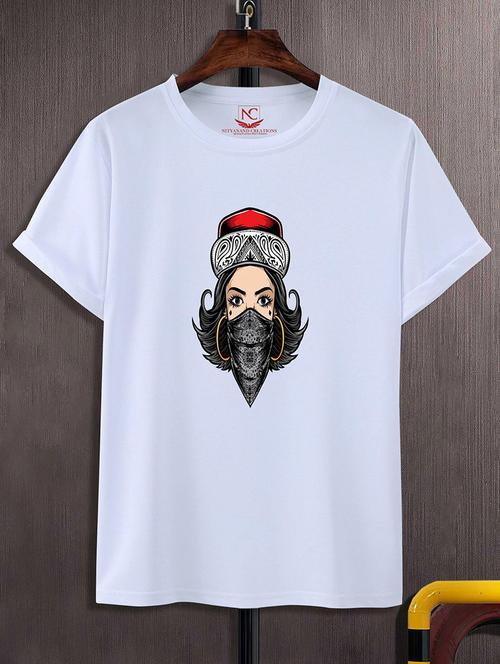 unisex graphic printed regular t-shirt - 20733399 - Standard Image - 0