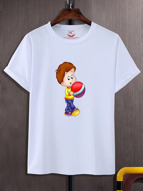 unisex graphic printed regular t-shirt - 20733480 - Standard Image - 0
