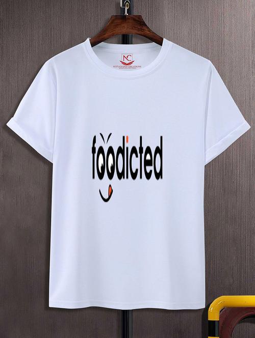 unisex typographic printed t-shirt - 20733503 - Standard Image - 0