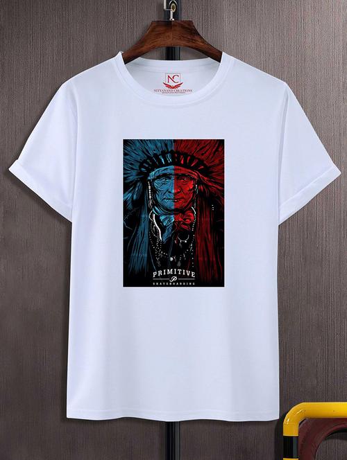 unisex graphic printed regular t-shirt - 20733507 -  Standard Image - 0