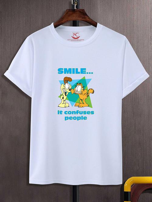 unisex graphic printed regular t-shirt - 20733700 - Standard Image - 0