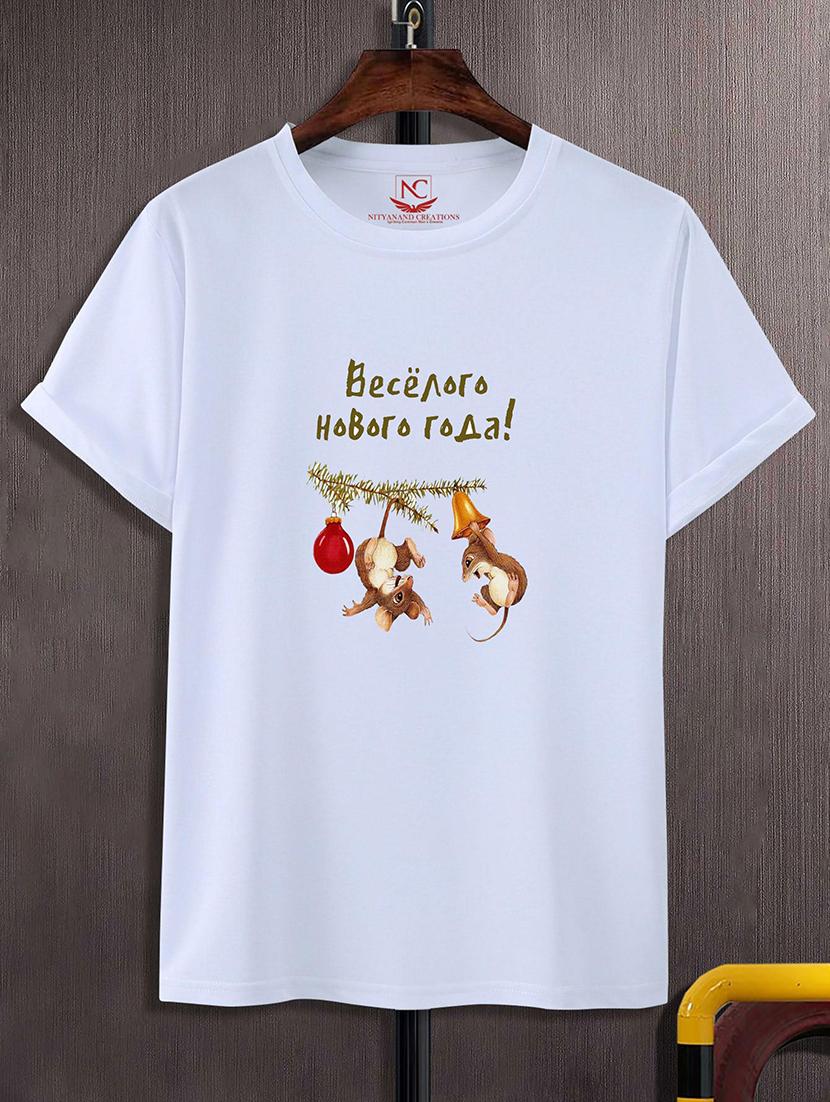 round neck chest printed t-shirt - 20733752 - Zoom Image - 0